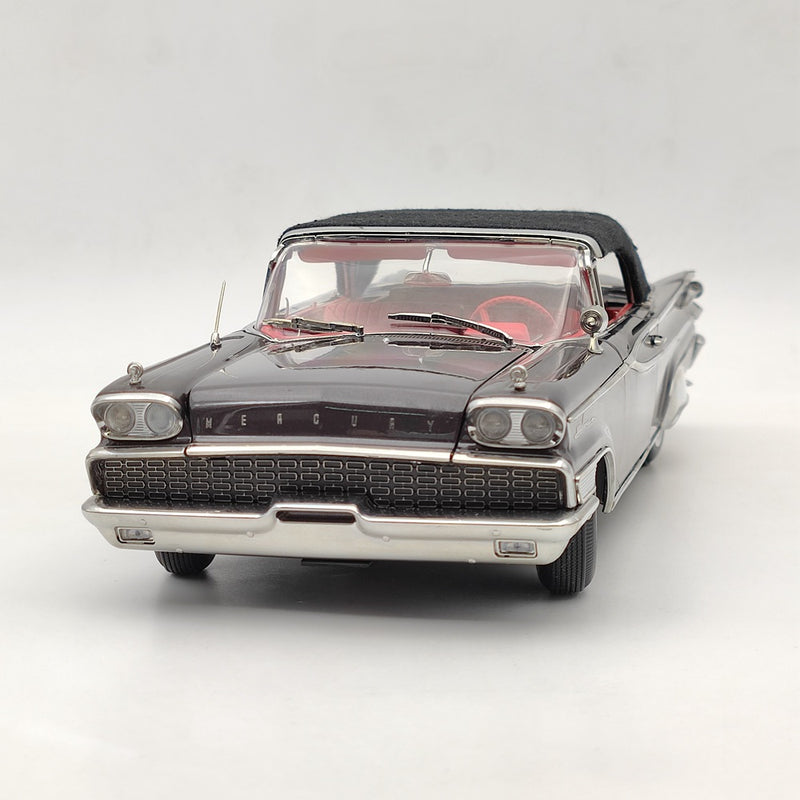 1/18 1959 Mercury Park Lane Soft Top Diecast Model Cars Limited Collection Black Christmas Toy Gifts