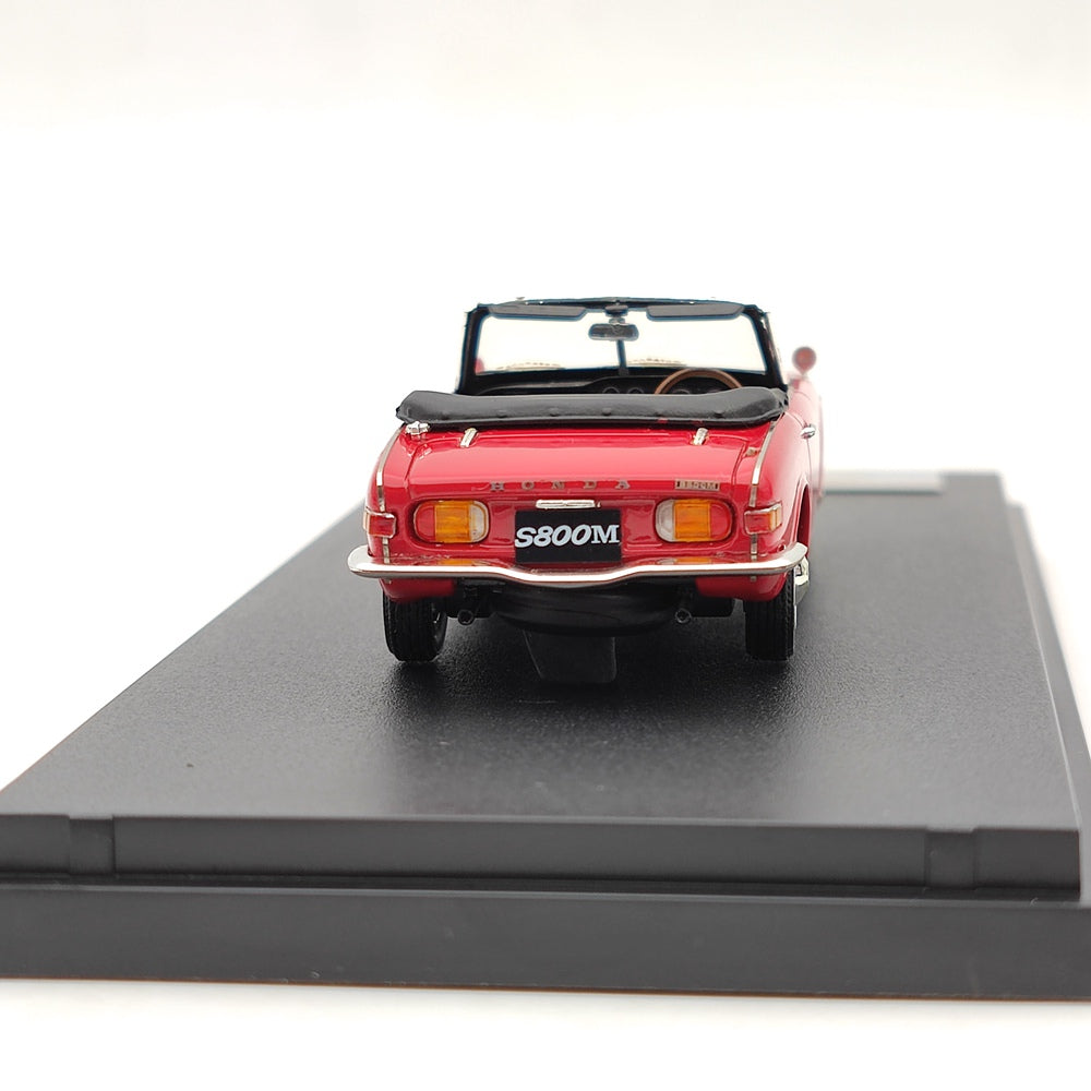 Mark43 1:43 Honda S800M Scarlet Convertible PM4349R Resin Model Car Limited Collection Gift