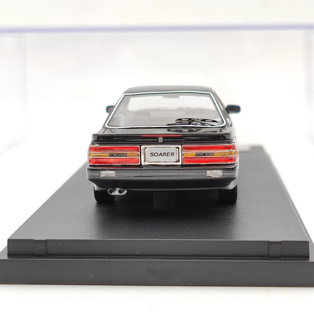 Modèle réduit de voiture jouet en résine Mark43 1/43 Toyota Soarer 2.0GT-Twin Turbo GZ20 Noir PM4315CBK