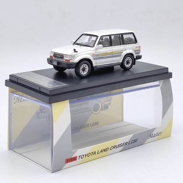 Master 1/64 Toyota Land Cruiser LC80 Diecast Model Collection Toys Car Right Cab Gifts