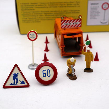 Atlas 1:43 Dinky 570A FOURGON PEUGEOT J7 Dépannage Autoroutes Diecast Toys Car Gift