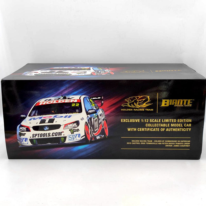 BIANTE 1:12 HOLDEN RACING TEAM HOLDEN VF COMMODORE V8 SUPERCAR 2015 #22 #B12H15Y RESIN TOYS CAR GIFT