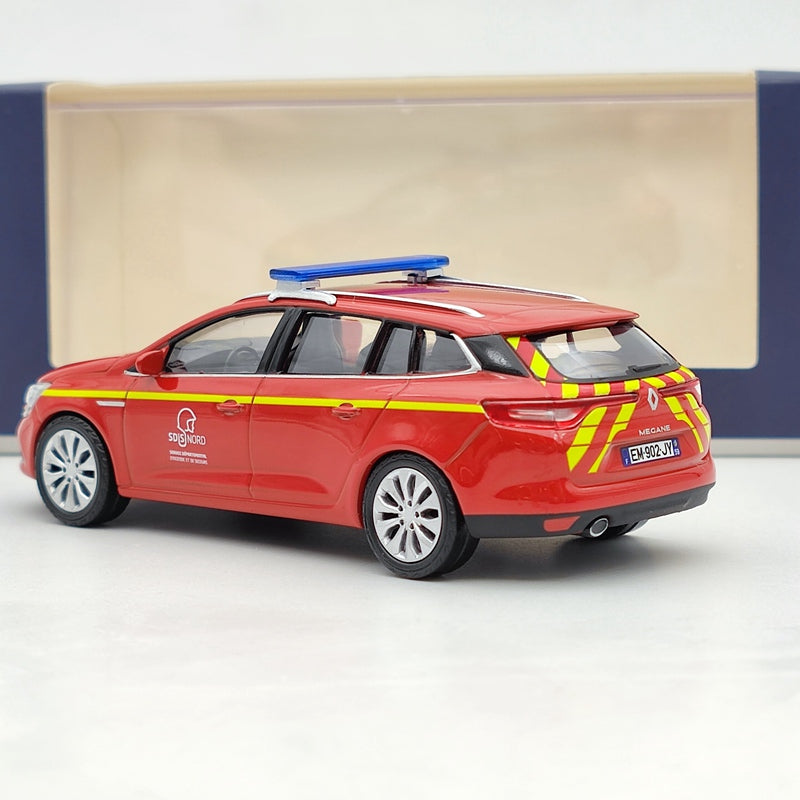 Norev 1/43 2016 Renault Megane Estate Pompiers FIRE ENGINE Diecast Model cars