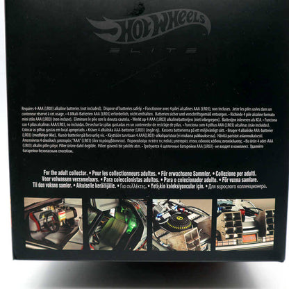 Hot Wheels 1/18 Super Elite Retour vers le futur Time Machine BLY44 Édition ultime Modèles de voitures Jouets moulés sous pression Loisirs Collection Cadeaux