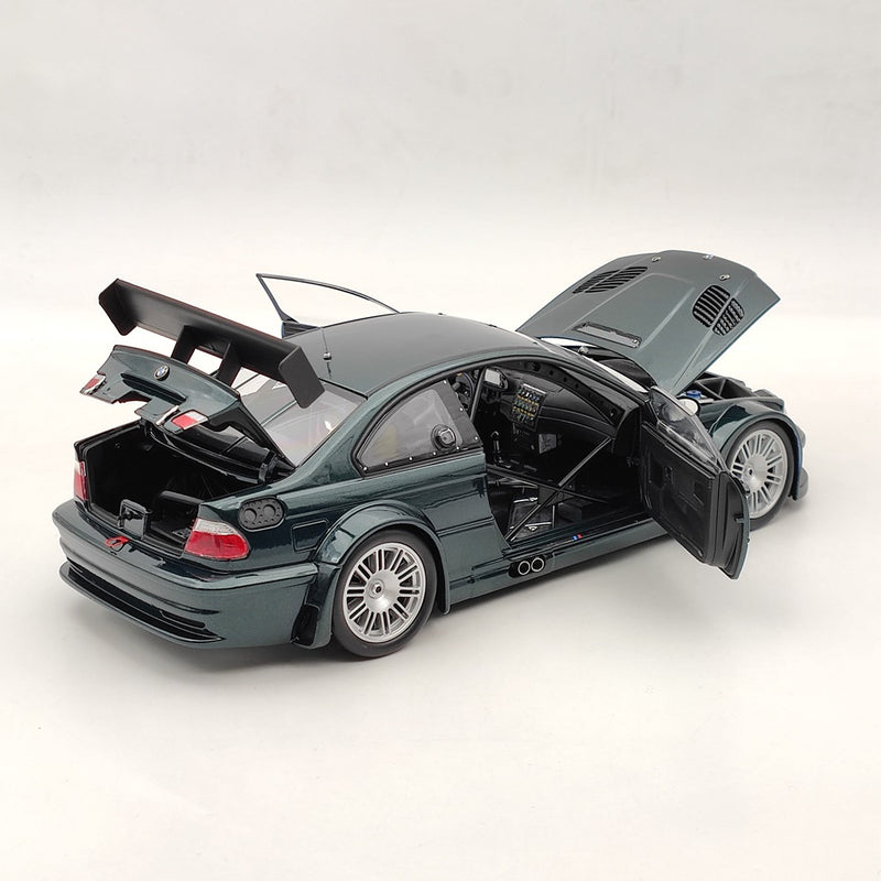 DCN 1:18 Scale 2001 BMW M3 GTR E46 Need For Speed Metal Diecast Model Car Green Toy Gift