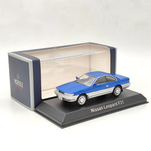 Norev 1/43 1986 Nissan Leopard F31 Bleu Modèles moulés sous pression Collection limitée