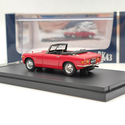 Mark43 1:43 Honda S800M Scarlet Convertible PM4349R Resin Model Car Limited Collection Gift
