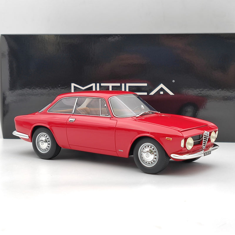 MITICA 1/18 1968 Alfa Romeo Giulia GT 1300 Junior Red MITICA100012 Resin Model Car Gift