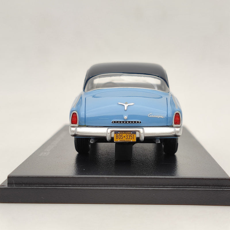 1/43 BOS Studebaker Commander Starliner 1953 Blue Resin Model Car Collection Toys Gift