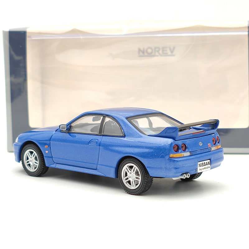 Norev 1/43 1995 Nissan SKYLINE R33 GT-R blue Metallic Diecast Models Car Limited