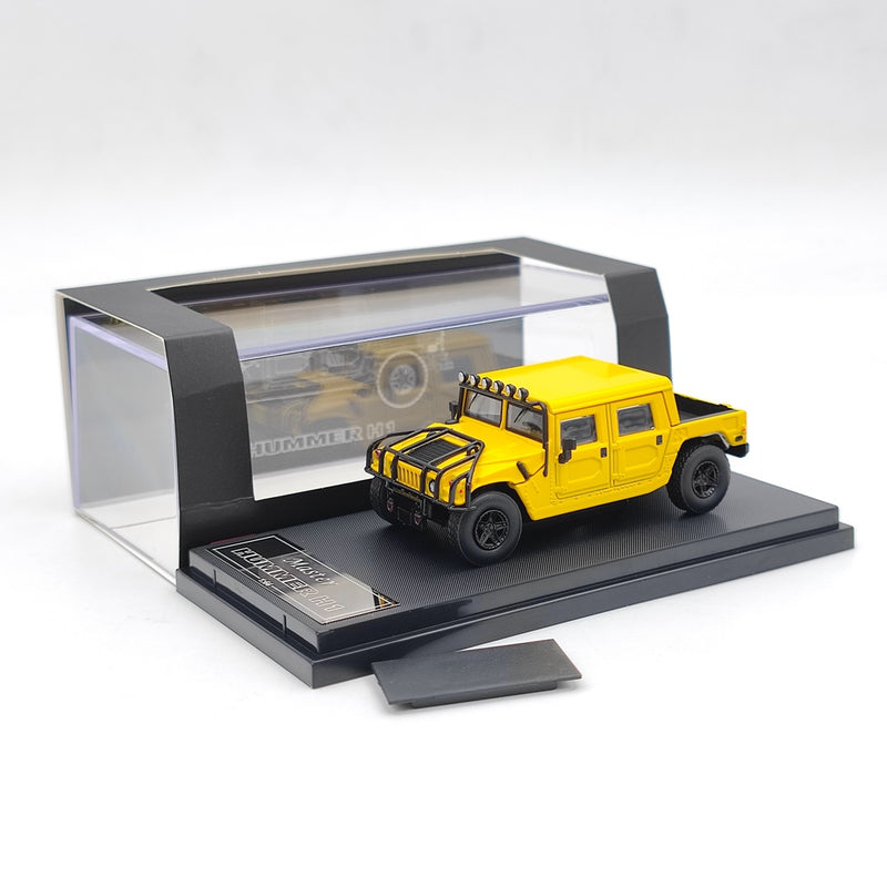 New Master 1:64 Hummer H1 Pickup Truck Diecast Toys Car Models Collection Gifts