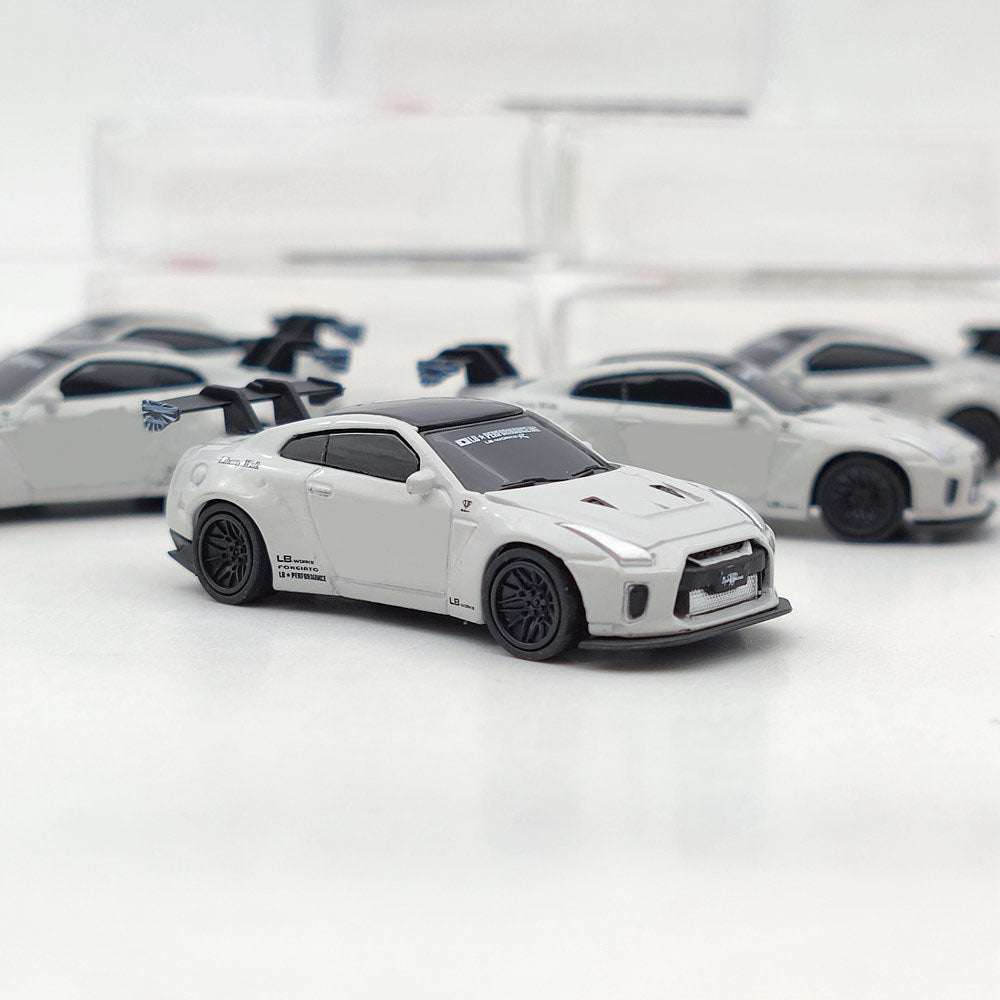 5PCS/10PCS SUM 1:87 Nissan GTR 34 Liberty Walk Diecast Models Toys Car Collection Auto Gifts
