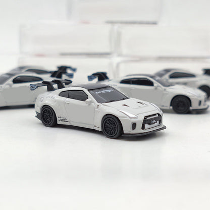 5PCS/10PCS SUM 1:87 Nissan GTR 34 Liberty Walk Diecast Models Toys Car Collection Auto Gifts
