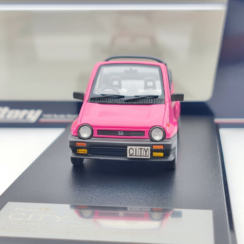 Hi-Story 1/43 Honda City Cabriolet 1984 HS286 Resin Model Limited Collection Gift