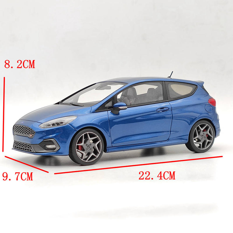 DNA Collectibles 1/18 Ford Fiesta ST 2020 DNA000092 Resin Model Car Limited Blue Toy Gift