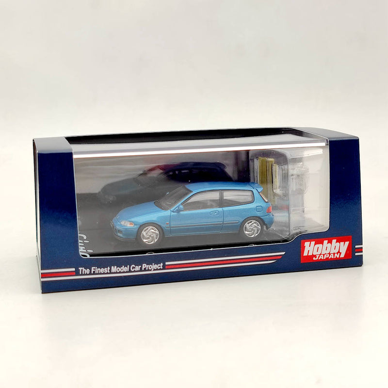 Hobby Japan 1:64 Honda Civic EG6 SiR Ⅱ With Engine Display Model Car HJ641017GG Diecast Limited Collection