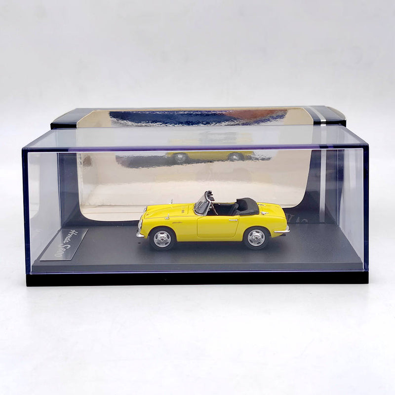 Mark43 1/43 Honda S600 1964 Convertible Yellow PM4374Y Resin Model Car Limited Edition Gift