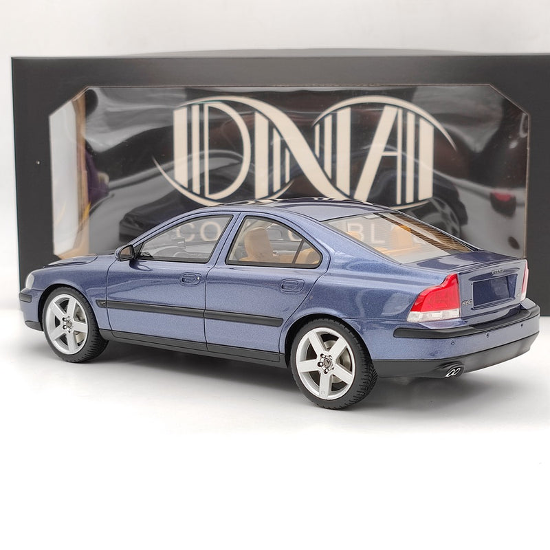 DNA Collectibles 1/18 Volvo S60 R 2003 DNA000134 Resin Model Car Limited Blue Toy Gift