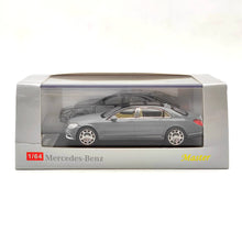 Master 1:64 Mercedes Benz Maybach Classe S S650/S560 Jouets moulés sous pression Modèles de voitures Collection Cadeaux Double Couleur