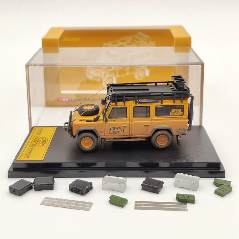 Master 1:64 Land Rover Defender 110 Camel Cup Small wheel Diecast Toys Car Models Gifts