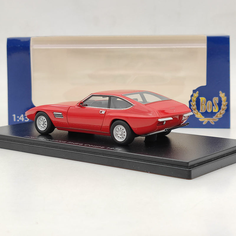 1/43 BOS lntermeccanica lndra Coupe 1971 Red Resin Model Car Limited Collection Toys Gift