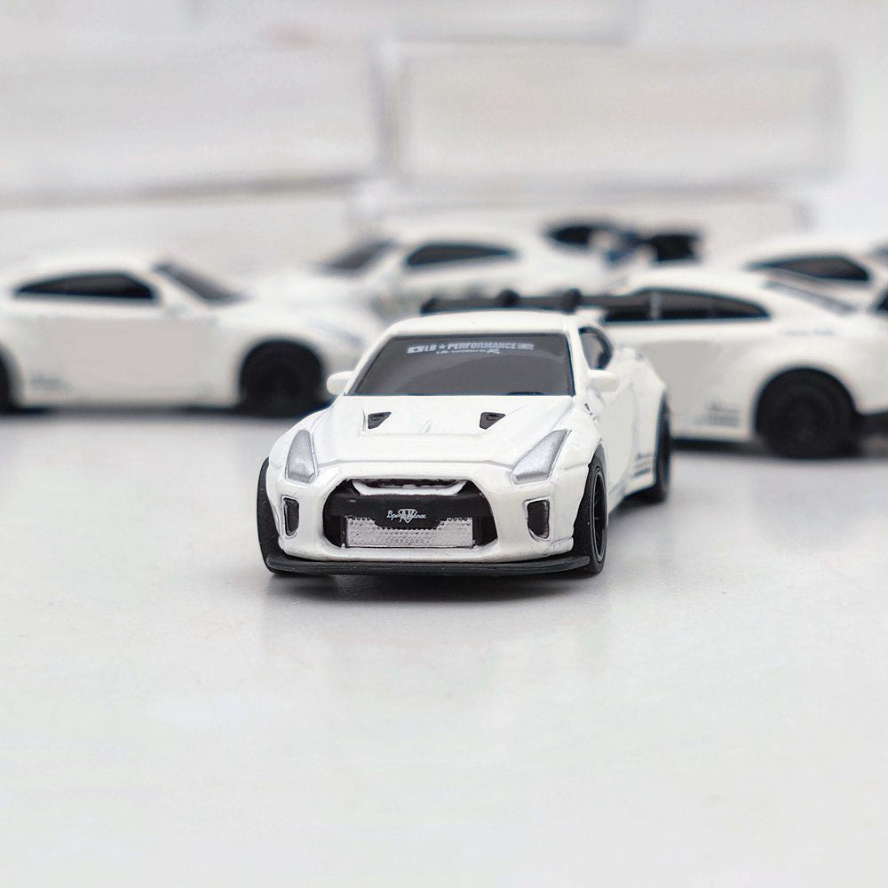 5PCS/10PCS SUM 1:87 Nissan GTR 34 Liberty Walk Diecast Models Toys Car Collection Auto Gifts