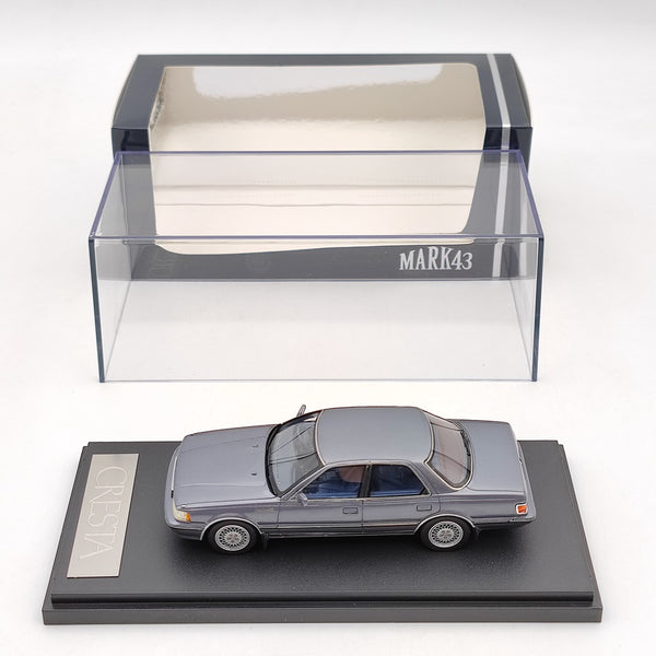 Mark43 1/43 Toyota CRESTA 3.0 Super Lucent G 1991 Gray PM4393GGM Resin Model Car Limited Collection Auto Gift