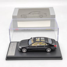 Lot de 10 modèles de voitures moulées sous pression Mercedes Benz Maybach Classe S S680/S560 Master 1:64, édition limitée, cadeaux noirs 
