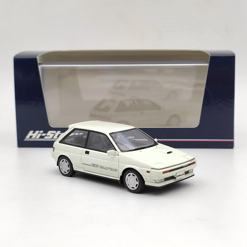 Modèle réduit de voiture en résine Hi-Story Toyota Corolla II Retra GP Turbo Sports Packaga 1986 HS336 1/43