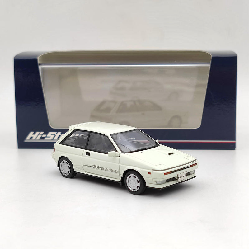 1/43 Hi-Story Toyota Corolla II Retra GP Turbo Sports Packaga 1986 HS336 Resin Model Car Collection