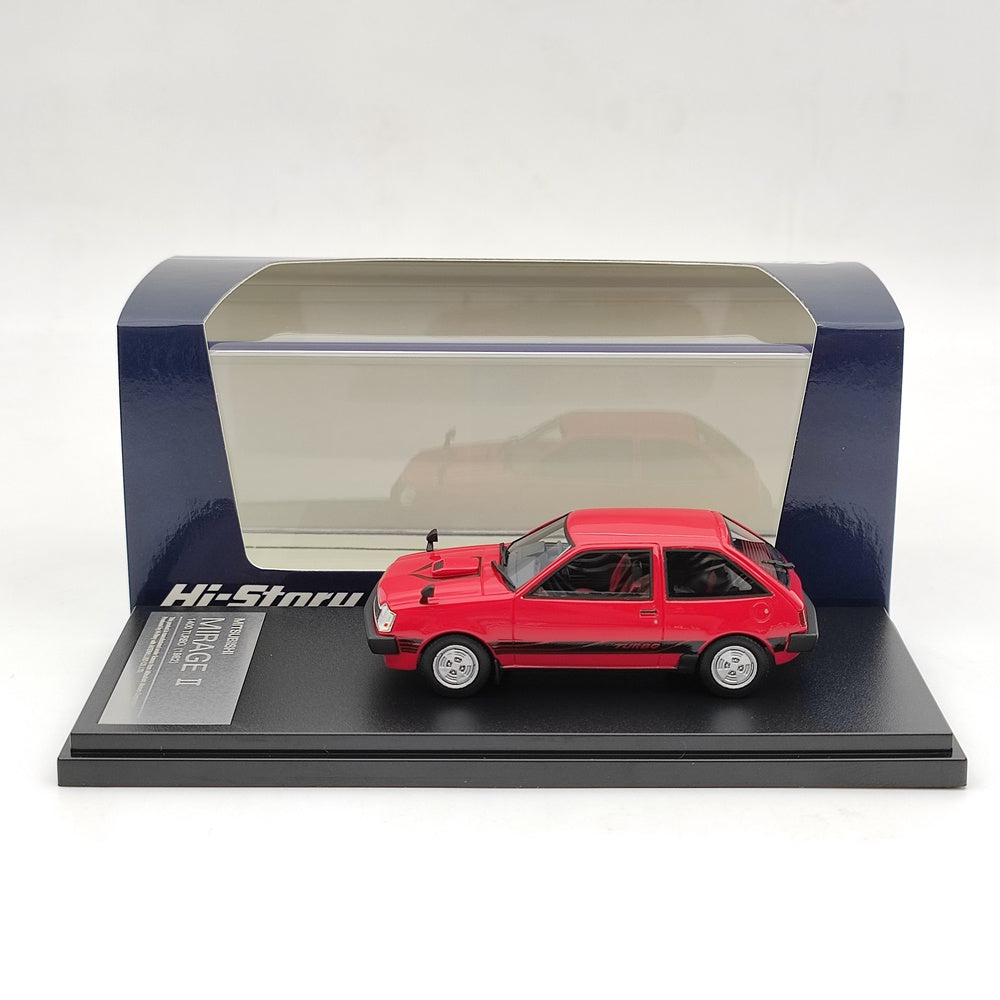 1/43 Hi-Story Mitsubishi Mirage II 1400 Turbo 1982 HS302 Resin Model Collection