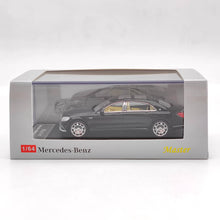 Lot de 10 modèles de voitures moulées sous pression Mercedes Benz Maybach Classe S S680/S560 Master 1:64, édition limitée, cadeaux noirs 