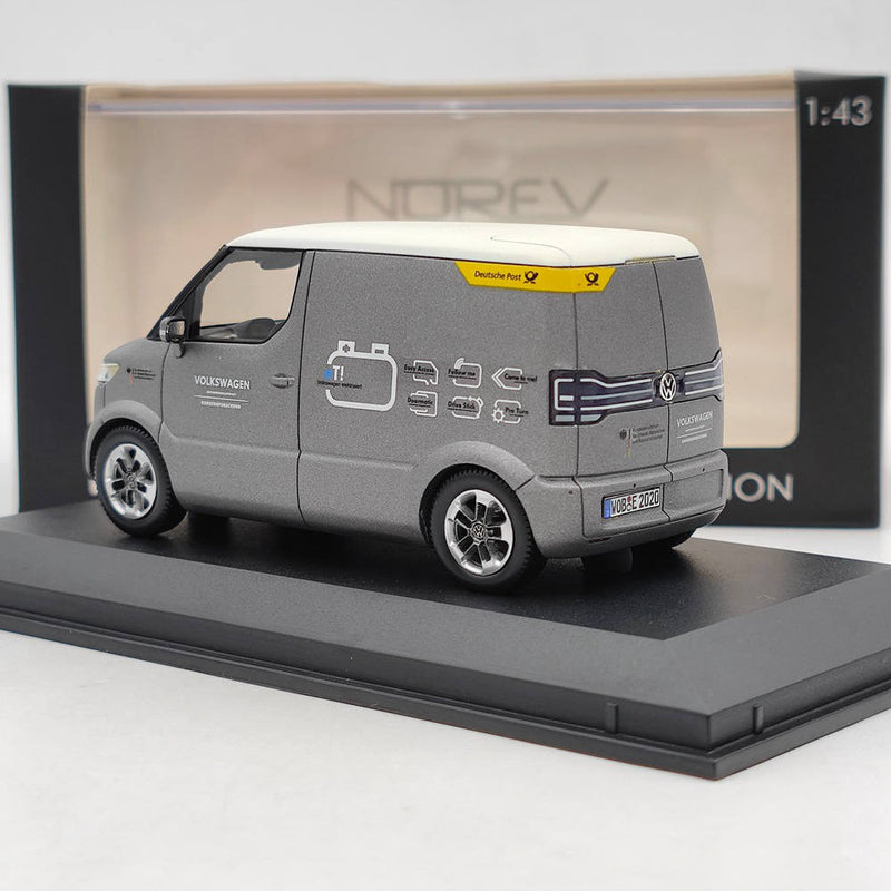 NOREV 1/43 2013 Volkswagen ET! Concept KLEINTRNSPORTER VAN DEUTSCHE POST Resin Model Car Limited Collection Gift