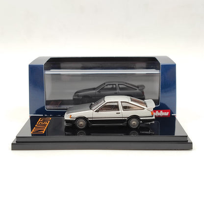 1/64 Hobby Japan TOYOTA COROLLA LEVIN AE86 3 Door CUSTOM Sliver HJ641037CSK Diecast Model Toys Car Limited Collection Gift
