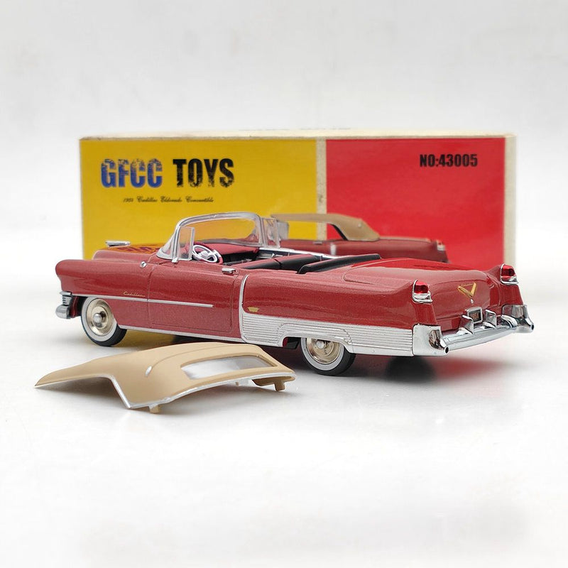 GFCC TOYS 1:43 1954 Cadillac Eldorado Convertible Red