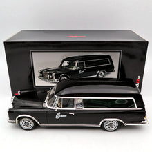 SCHUCO 1:18 Mercedes-Benz 600 HEARSE  FUNERAL CAR 1965 CARRO FUNEBRE black Resin Models Car