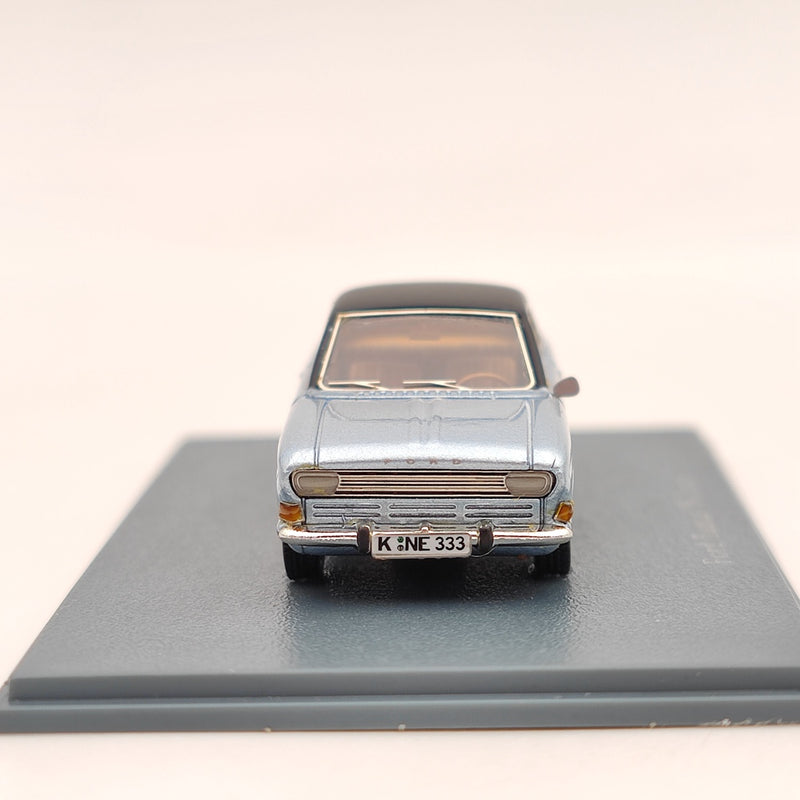 1/87 NEO SCALE MODELS Ford Taunus P6 Coupe Blue Resin Toy Car Limited Collection Gift