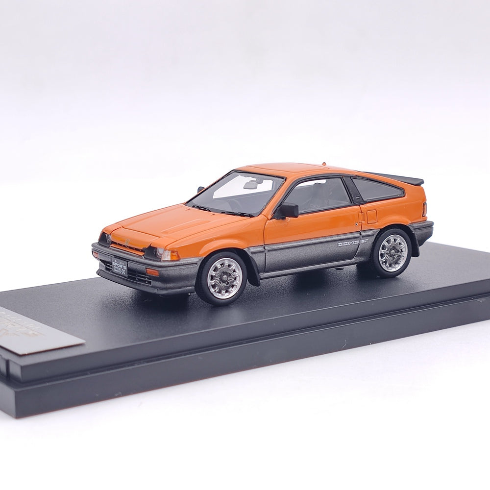 1/43 Mark43 Honda Ballade Sports CR-X Si AS Customized CF-48 Wheel PM4384SP Resin Model Toys Car Limited Collection