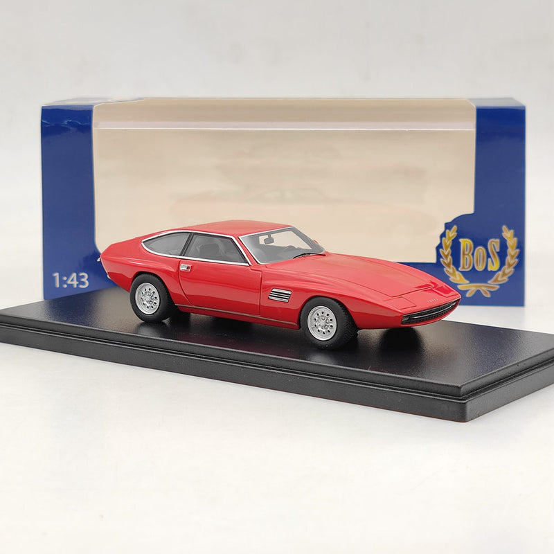 1/43 BOS lntermeccanica lndra Coupe 1971 Red Resin Model Car Limited Collection Toys Gift