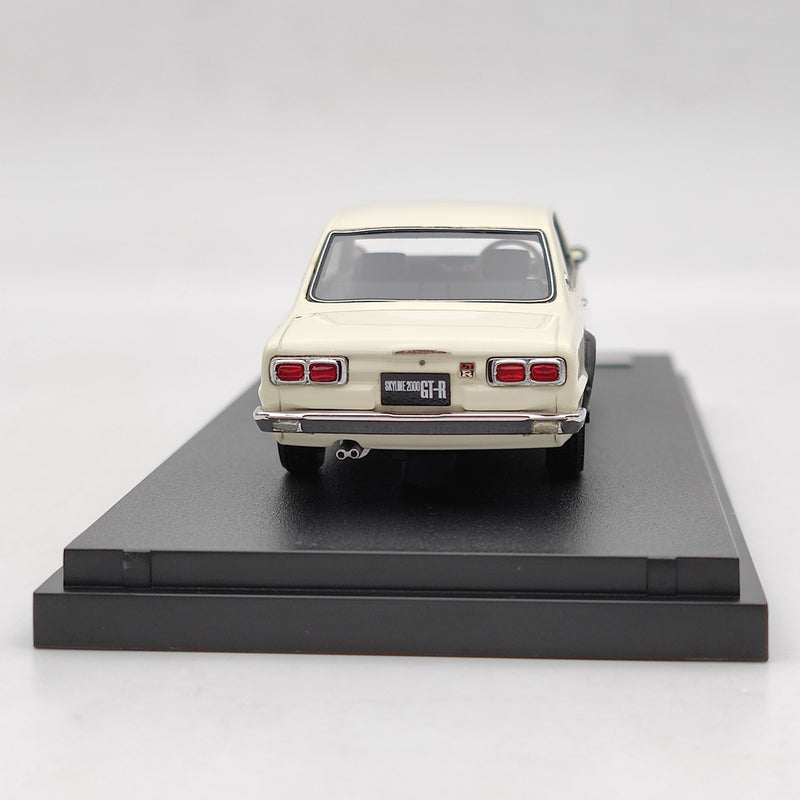 Mark43 1:43 Nissan SKYLINE 2000 GT-R KPGC10 White PM4335W Resin Model Car Limited Collection Auto Toys Gift
