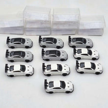 5PCS/10PCS SUM 1:87 Nissan GTR 34 Liberty Walk Diecast Models Toys Car Collection Auto Gifts