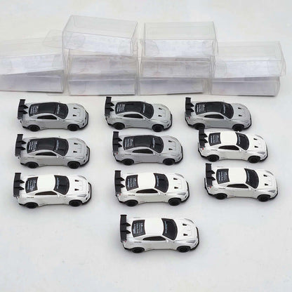 5PCS/10PCS SUM 1:87 Nissan GTR 34 Liberty Walk Diecast Models Toys Car Collection Auto Gifts