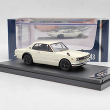 Mark43 1:43 Nissan SKYLINE 2000 GT-R KPGC10 White PM4335W Resin Model Car Limited Collection Auto Toys Gift