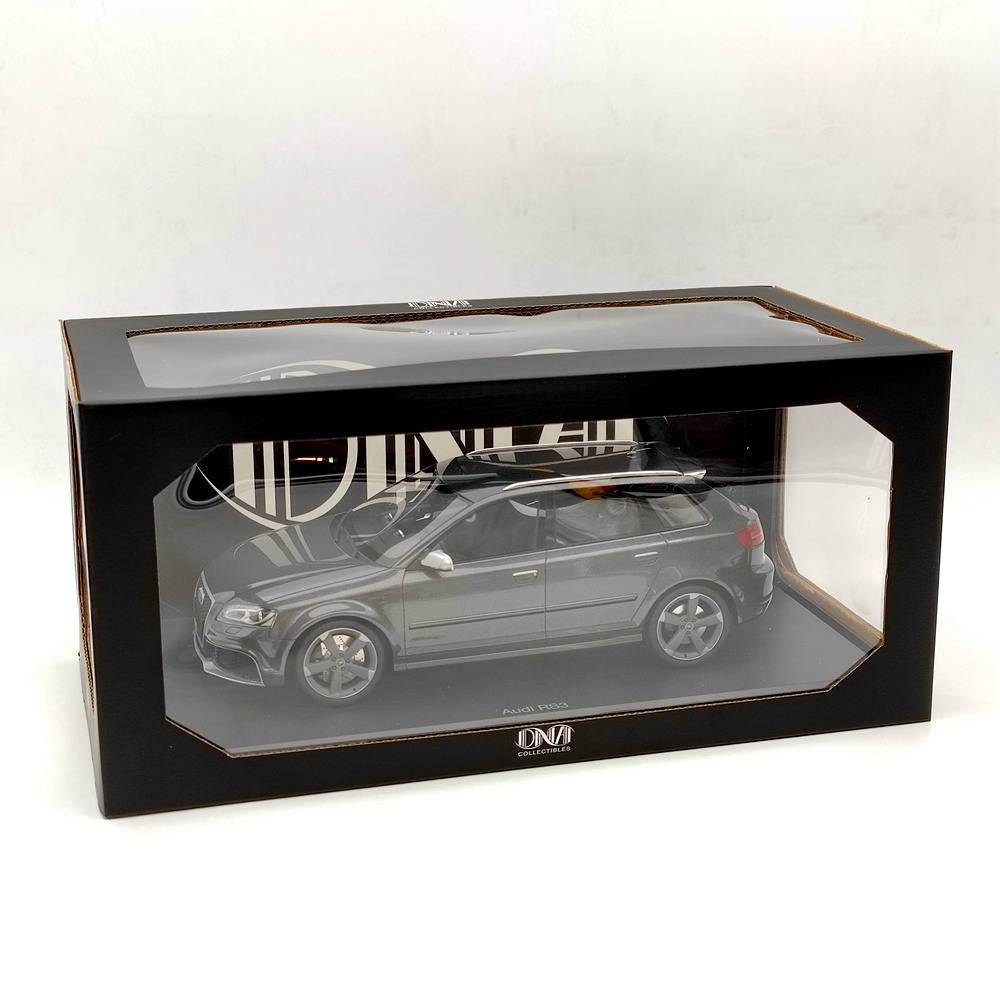 DNA Collectibles 1/18 Audi A3 RS3 8P Sportback 2011 DNA000103 Resin Model  Grey Toy Car Gift