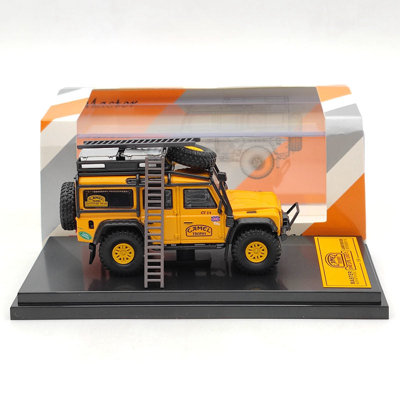 Master 1:64 Land Rover Defender 110 Camel Cup Collection Diecast Toys Cars Model Gifts Limited Edition yellow