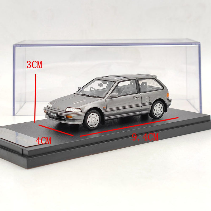 Mark43 1:43 Honda CIVIC Si EF3 Gray PM4358GM Model Car Limited Collection  Resin Toys Gift