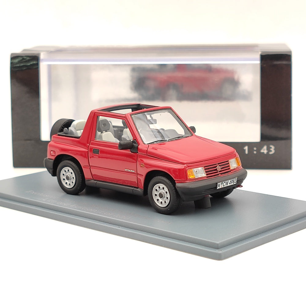 1/43 NEO SCALE MODELS Suzuki Vitara 1.6 JLX Cabriolet Red Resin Car Limited Collection