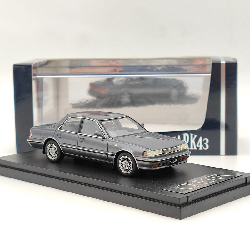 Mark43 1/43 Toyota CRESTA 3.0 Super Lucent G 1991 Gray PM4393GGM Resin Model Car Limited Collection Auto Gift