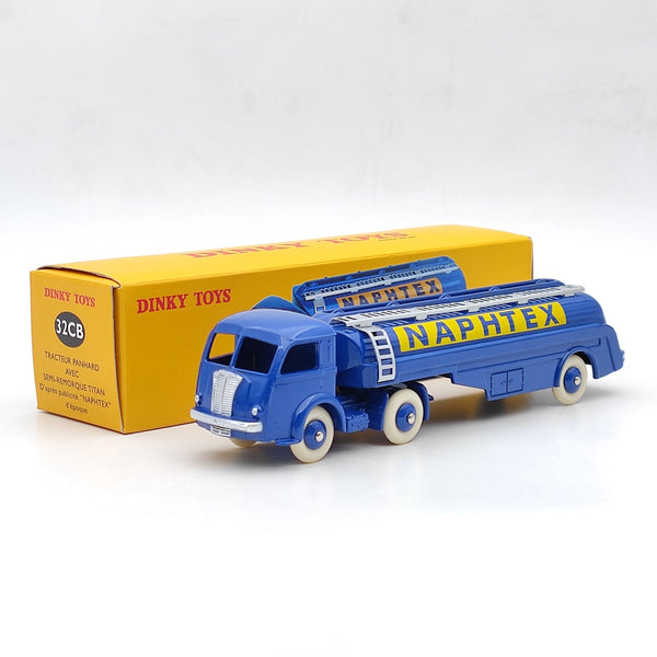 Atlas Dinky Toys 32CB Tracteur Panhard AVEC SEMI-Remorque Citerne "NAPHTEX" Diecast Models Car Gift