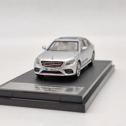 Master 1:64 Mercedes-Benz S450 W222 Jouets moulés sous pression Modèles de voitures Collection Cadeaux Édition limitée